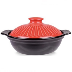 COLOR KING 2400ML CERAMIC HOT POT – QC2 CRIMSON RED (INDUCTION VERSION)