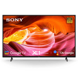 SONY 50" 4K SMART TV (GOOGLE TV) [KD50X75K]